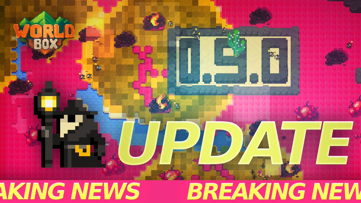 Mixamko's tweet photo. We can confirm that 0.9.1 has hit the Android and iOS app stores! 

It may take a while until it reaches you, but it's out there already! 

PC/Mac/Linux also have been updated to 0.9.1 respectively.

Enjoy!

#worldbox https://t.co/dvOMIyrBfD