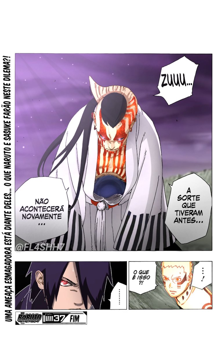 Flashhy Manga Color Boruto Chapter 37 Boruto Naruto Jigen Kawaki Sasuke