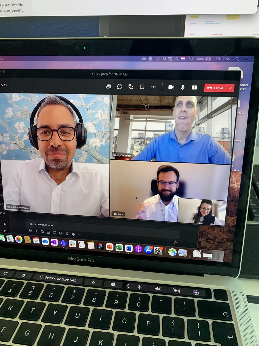 AnnaLe299's tweet photo. Rare moment: the team #suitedup (well above the waist at least)!! #team #friyay #milestones #tocelebrate https://t.co/jkvtbebI4q