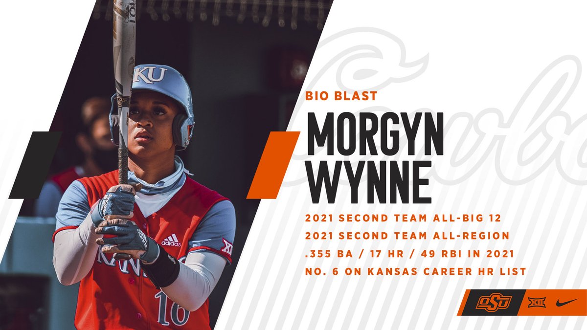 Proven Big 12 standout <a href="/morgynwynne/">Morgs</a> is joining us. 
📝 okla.st/3wK49MI
#Pitch2Pitch | #GoPokes