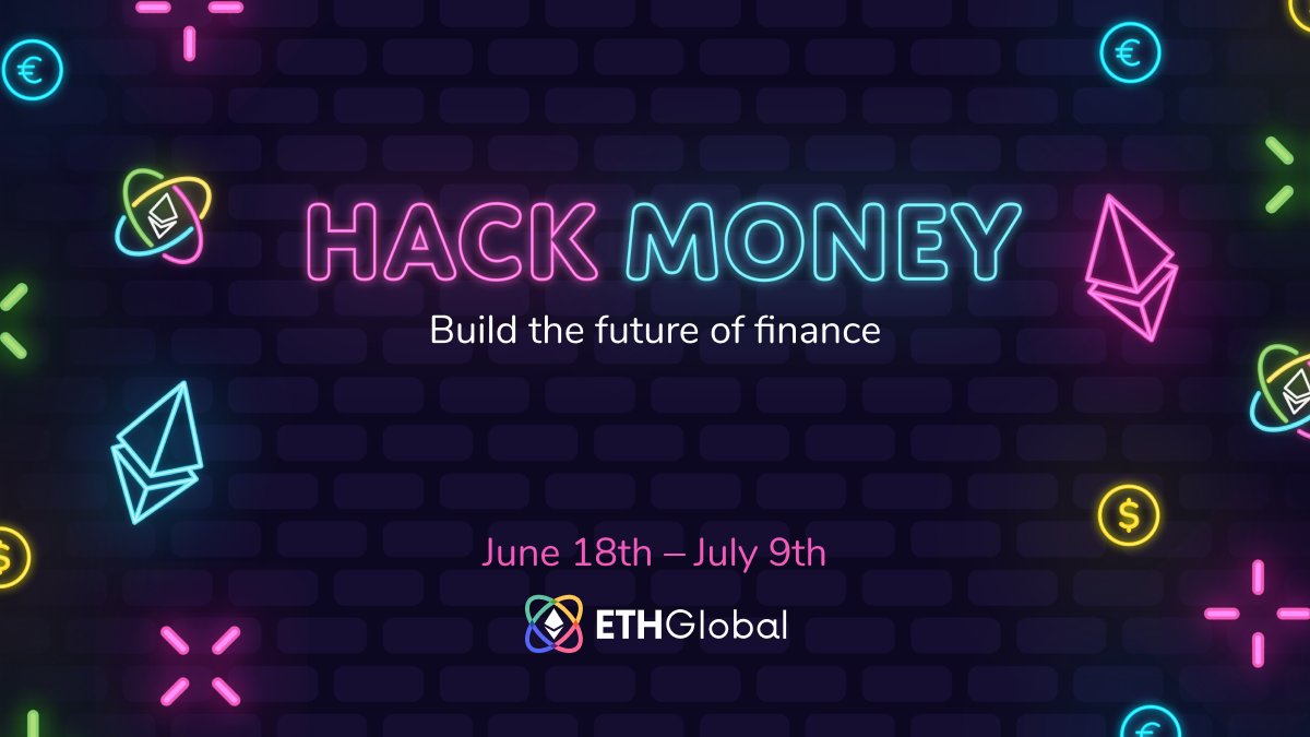 ETHGlobal's tweet image. Good luck hackers!

🔥 #HackMoney2021 is officially underway 🔥

Tweet your progress during the hackathon and make sure to tag @ETHGlobal  --  we can't wait to see what you build