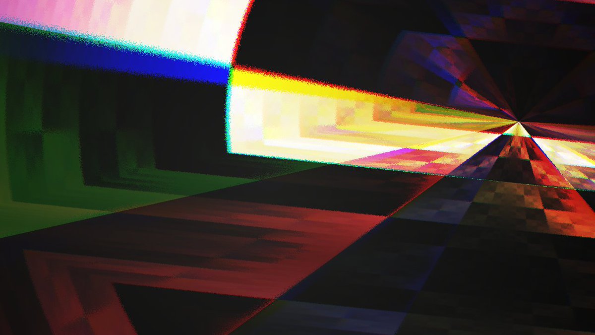KatPurpy's tweet photo. Spicy digital paintings made with XOR magic (2/2)

#experimental #art #programming #graphicsdesign #xor #digitalart #Digital #digitalpainting https://t.co/R4F02x5h4V