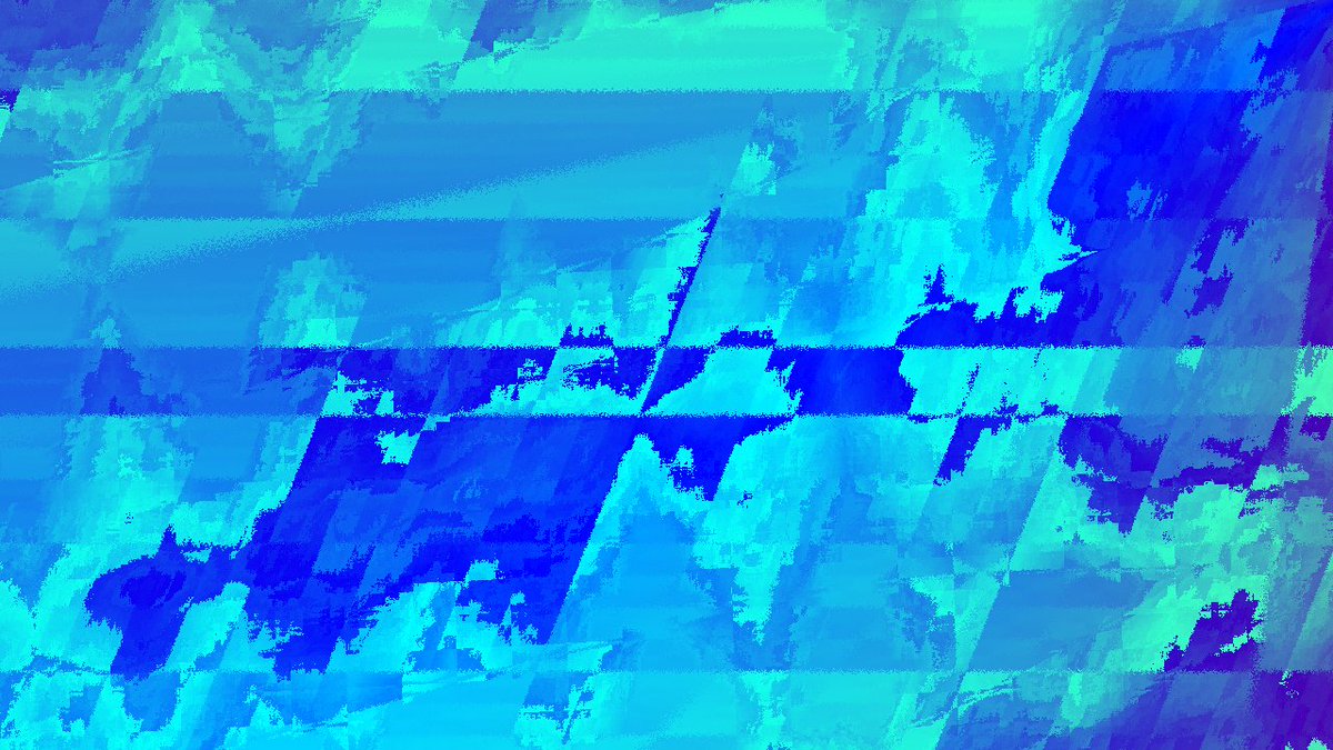 KatPurpy's tweet photo. Spicy digital paintings made with XOR magic (2/2)

#experimental #art #programming #graphicsdesign #xor #digitalart #Digital #digitalpainting https://t.co/R4F02x5h4V