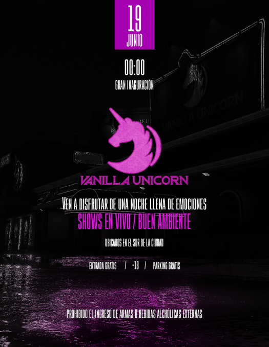 Old_School_RP's tweet photo. Inauguramos el Vanila 🦄

No os lo perdáis a las 22:30!!! https://t.co/wiGXz6jbiM