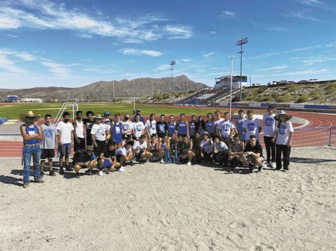 Socorro repeats as district champs at track and field meet buff.ly/3gy0ieE On Friday, the Socorro track and field team repeated as district 3–3A champions as they competed in the district meet in Truth or Conseque