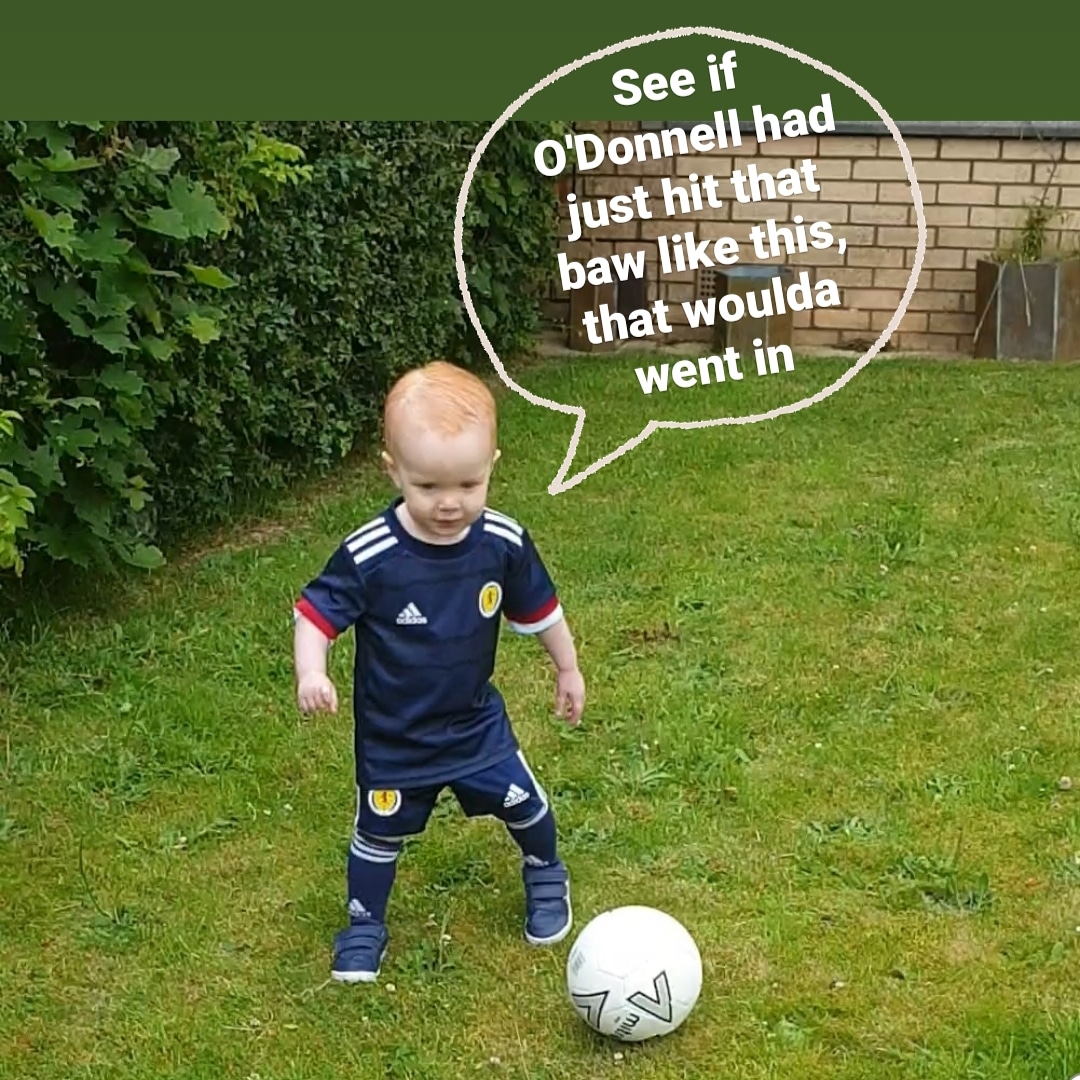 If you say so son 🤣 Come on Scotland! 💙 #SCO #SCOENG #Scotland #TartanArmy
