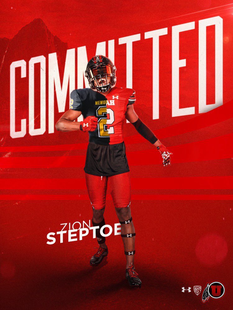 ZionSteptoe's tweet photo. ⚪️🔴@Utah_Football #GoUtes https://t.co/6EmjWYXPWM