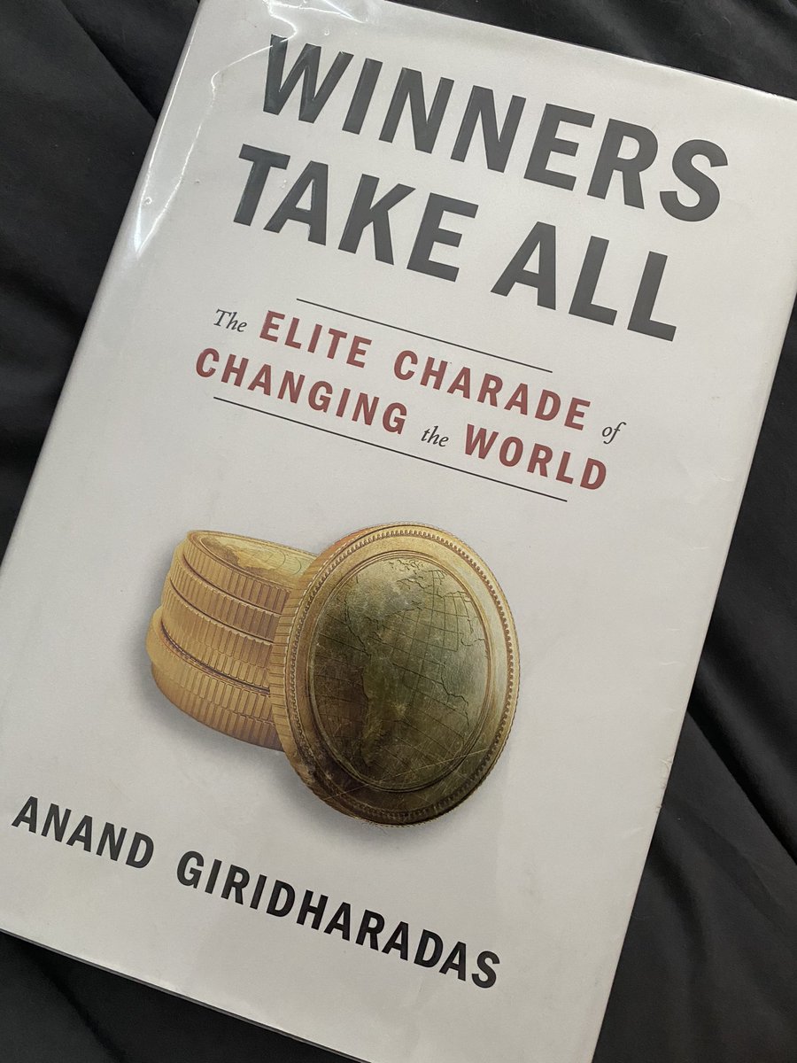 petrinaphd's tweet photo. Enjoying my latest #library book by @AnandWrites. Interesting and engaging approach to issues that spill over into #education, #cie, and #development. https://t.co/xTFHxQmI34