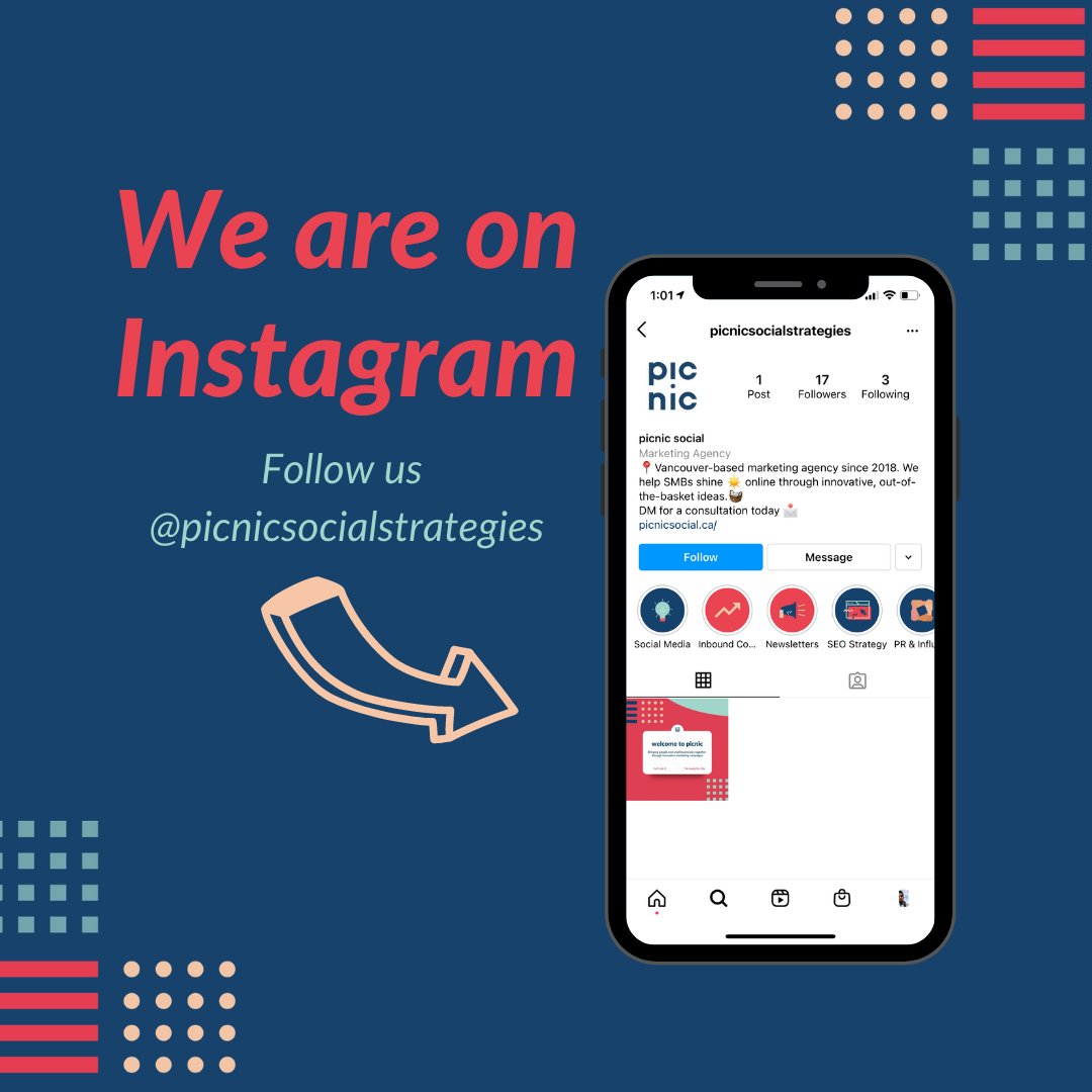 picnic_social's tweet photo. You’re on Instagram! So are we 😎

We couldn’t think of a better time to launch our Instagram Page than on our favourite day of the year, International Picnic Day. What are you waiting for⁉️ Take a sneak peek and see what we have created for SMBs ❤️

https://t.co/zKQM77Iznx https://t.co/I8pGS8T8ZE