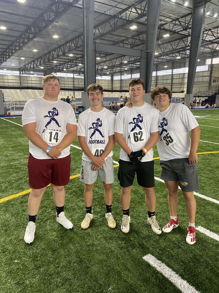 Had a great time at <a href="/IchabodFTBL/">Washburn Football</a> camp!