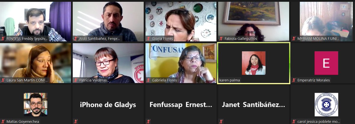 ¡AHORA! <a href="/salud_cut/">Secretaria de Salud CUT</a> reunida revisando: las indicaciones del diputado <a href="/Diego_Schalper/">Diego Schalper 🇨🇱</a> para el #FueroYDescansoCompensatorio, PL para el cumplimiento de todas las metas en salud, trabajador@s de salud y estrategia sanitaria en el manejo de la #pandemia e #InterpelaciónAMinistro.