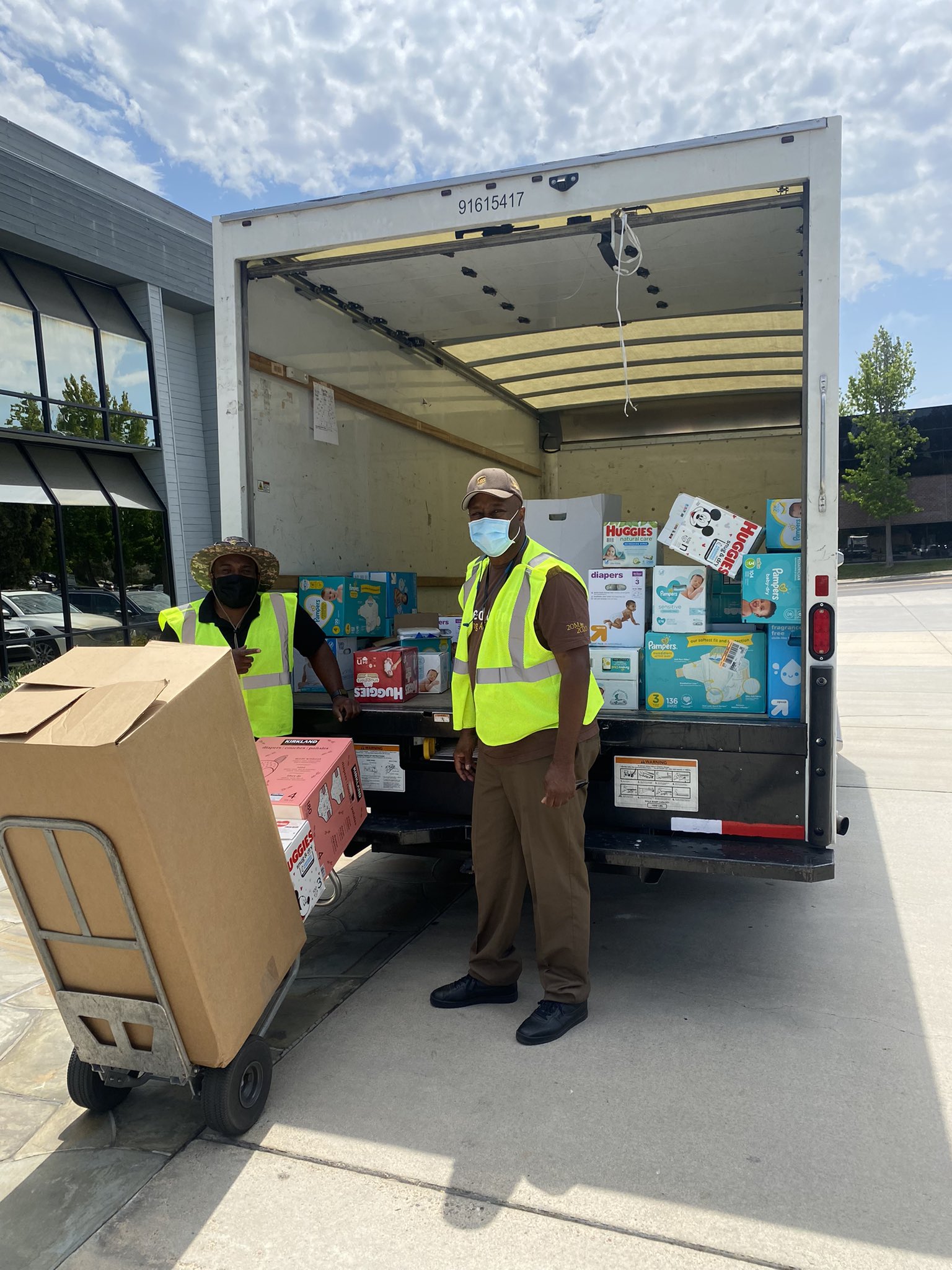 HomeAid Orange County on Twitter "Our partners at UPS picked up the