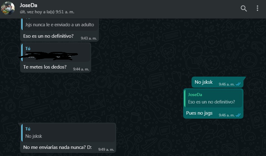 Souls104's tweet photo. Hola, vengo a exponer a una persona que tiene un tipo de personalidad desagradable (@JoseDaStreams ) ya que pide fotos o videos intimos y tiene conversaciones sacadas de tono con chicas menores de edad, no hace falta que me crean aquí tengo pruebas y son las siguientes:
-Rt- https://t.co/zusQfPH1Nc