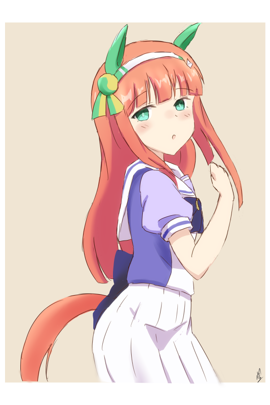 ウマ娘「スズカさん らくがき

#サイレンススズカ 
#ウマ娘 」|MA-2㌠のイラスト