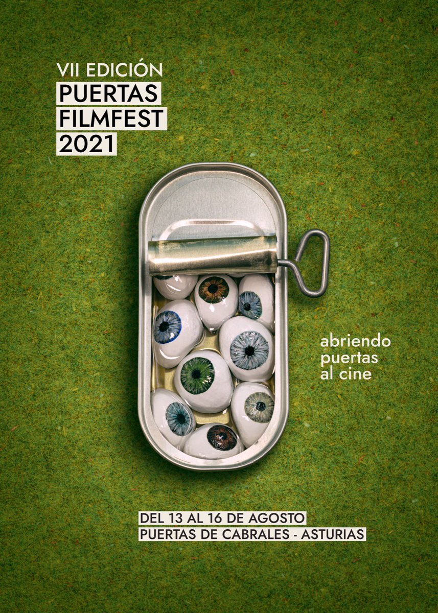 FilmPuertas's tweet photo. Despues de un año en suspenso y con mas ganas que nunca VUELVE PUERTASFILMFEST 2021 y no podia ser mas que de la mano de Patossa Patricia Barrachina, diseñadora de nuestro Logo y nuestro primer cartel! Gracias Tricia!! Volvemos a empezar! Como deciamos ayer..!Seguimos! https://t.co/L1pZLuHzcg