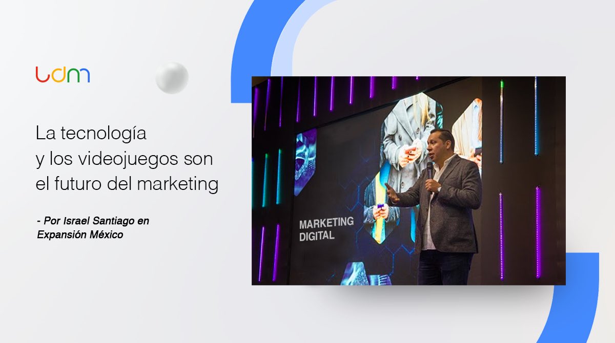 LDM_digitalmkt's tweet image. El marketing es transversal y cada vez tiene más fuerza en el terreno digital. ¿Has pensado en el gaming cómo una herramienta de marketing? Conoce la opnión de nuestro presidente @ISR sobre esta macrotendenica en: expansion.mx/opinion/2021/0… #LDM #Gaming @ExpansionMx