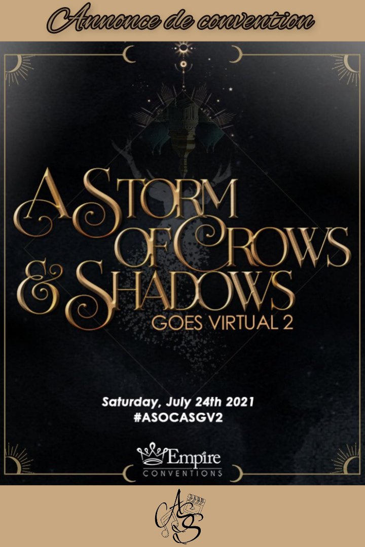 allstarsshow_'s tweet photo. 🇨🇵 La deuxième édition de la convention virtuelle A Storm Of Crows & Shadows de Empire Conventions sur la série Shadow and Bone aura lieu le samedi 24 Juillet ! 🥳
~
🇬🇧 See you on July 24 with @EmpireConv for #ASOCASGV2! 🥳
#ShadowAndBone #SixofCrows #ASOCAS #asocasgv
-L https://t.co/a7taEugdse