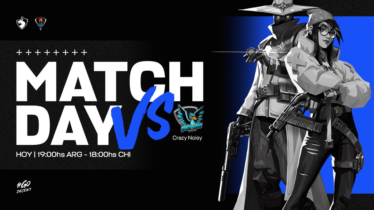 DecentLatam's tweet photo. #DCNVALORANT
¡HOY COMEMOS PATO AL HORNO! 🔪
🆚 @CrazyNEsport
🛡️ BO3
⏰ 18:00 🇨🇱 // 19:00 🇦🇷
🏆 @AxisGames_ OPEN
🖥️ https://t.co/NfSi8eMZkD
#GoDecent🐺 https://t.co/zm8J5W0eTO