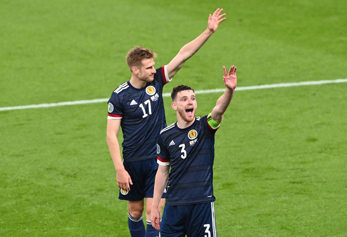 premierleague's tweet photo. England and Scotland battle to goalless draw in tense #EURO2020 stalemate at Wembley 

#ENGSCO https://t.co/HU9PbLhzTD