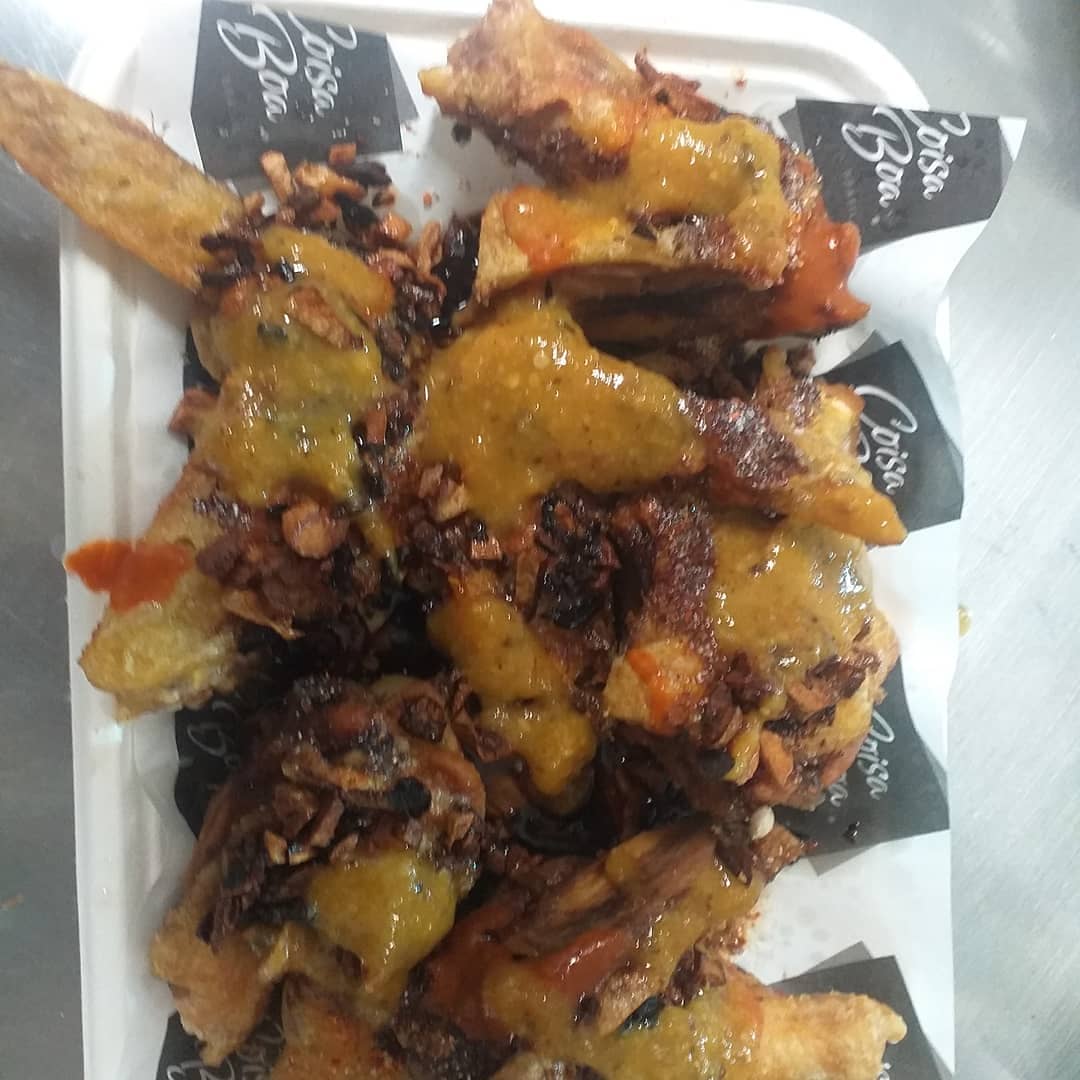 CoisaBoa_Rest's tweet photo. Que la olvida no te impida probar nuestras ricas #alitasdepollo  con nuestros sabores de maracuya con habanero y al mojo de ajo.
También nuestra  especialidad  una Rica espada #espetinhos  🍗🥩🥗🍻🍢 https://t.co/s5nNz7im1Z