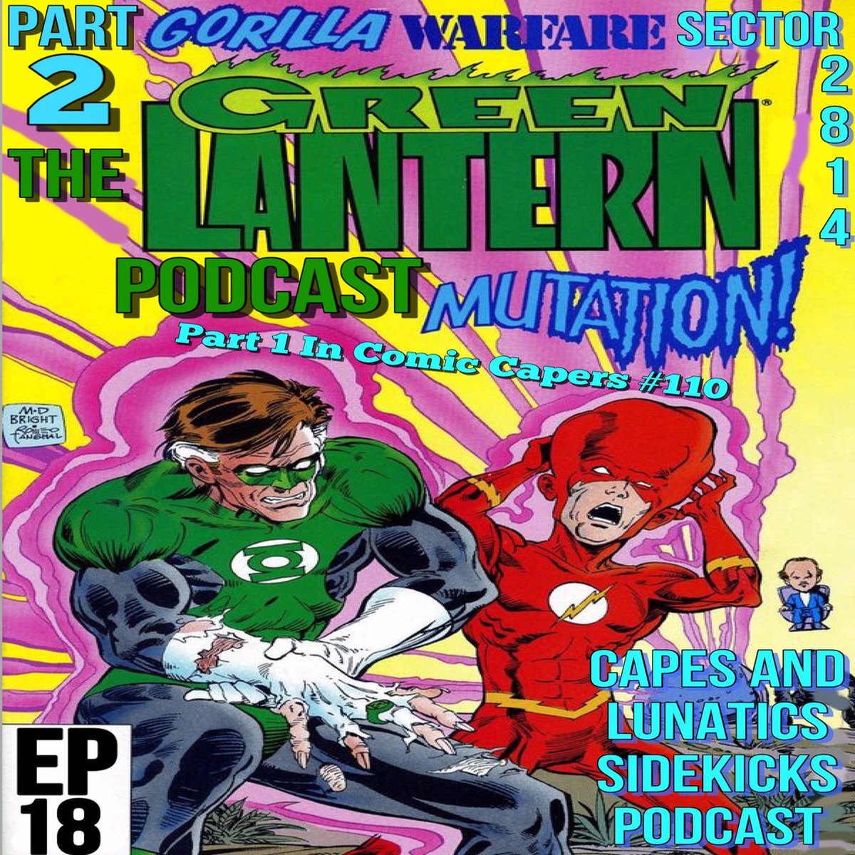 Sector 2814 Episode #18! tinyurl.com/4b852c2n
@Nightwingpdp, <a href="/wallred/">Will Allred</a>, <a href="/MattKona/">Matt Kona</a> and <a href="/LilithHellfire/">Lilith Hellfire</a> review the second part of Gorilla Warfare from #GreenLantern #31 and #TheFlash #70. Check out part 1 on .@ComicCapersPod Episode #110! <a href="/SMGPods/">SouthgateMediaGroup</a>