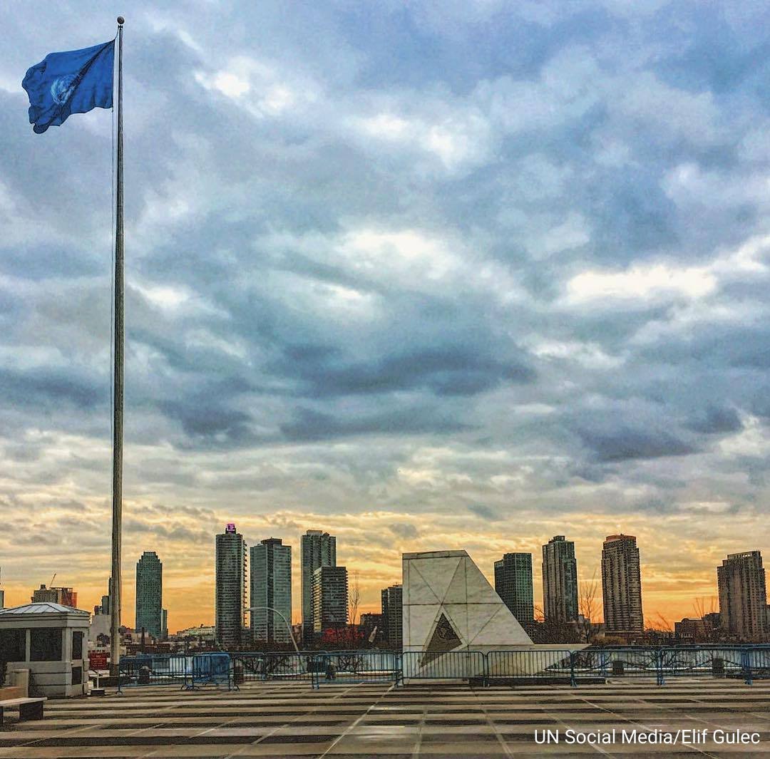 UN's tweet photo. The Ark of Return Memorial at UNHQ in NYC is a reminder of the devastating &amp; lingering consequences of the slave trade. 

It aims to acknowledge the tragedy of slavery &amp; raise awareness of the current dangers of racism. 

More on Saturday's #Juneteenth: https://t.co/fkxOBww8FE https://t.co/UYPnBLdY2F