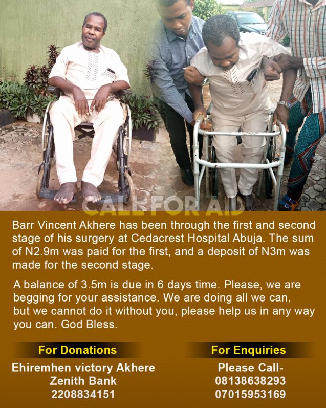 Please, my friend's father is still in the hospital, and we are still begging for your assistance This is the final lap, we just need some help to cross the finish line, please Even if you can't donate now, please RETWEET for someone on your TL, please 🙏. Thank you