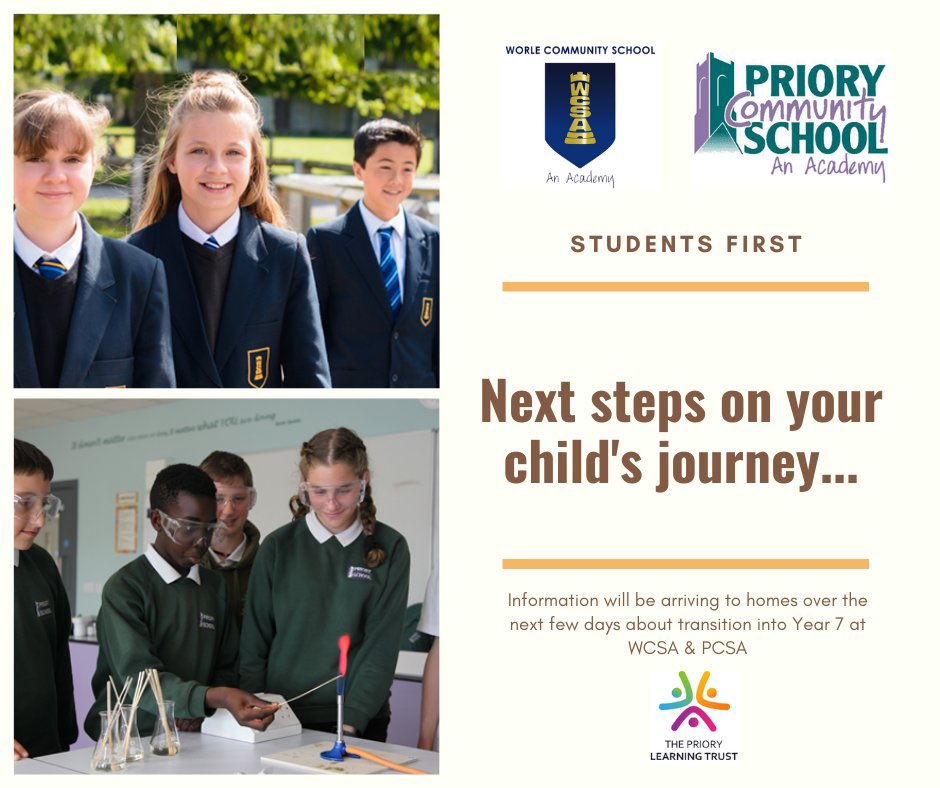 Lisa Dadds (@lisadadds) on Twitter photo Y6 families- there is a letter coming to you on Mon 21st June about arrangements for you and your student to meet tutors and hear more about Y7 @WorleSchool and <a href="/Priorycsa/">Priory Community School - an Academy</a> <a href="/kaleidoscopemat/">Kaleidoscope Multi-Academy Trust</a> <a href="/ExtendLAN/">ExtendLearningAcademiesNetwork</a> <a href="/CastleBatch/">Castle Batch School</a> <a href="/StAnnes_EHS/">Emma Hardy Smith @ St.Anne’s</a> <a href="/HeronsMoorAcad/">Herons' Moor Academy</a> <a href="/mead_vale/">Mead Vale Community Primary School</a> <a href="/stmartinsworle/">St Martin's Primary</a> #teamTPLT Y6 families- there is a letter coming to you on Mon 21st June about arrangements for you and your student to meet tutors and hear more about Y7 @WorleSchool and <a href="/Priorycsa/">Priory Community School - an Academy</a> <a href="/kaleidoscopemat/">Kaleidoscope Multi-Academy Trust</a> <a href="/ExtendLAN/">ExtendLearningAcademiesNetwork</a> <a href="/CastleBatch/">Castle Batch School</a> <a href="/StAnnes_EHS/">Emma Hardy Smith @ St.Anne’s</a> <a href="/HeronsMoorAcad/">Herons' Moor Academy</a> <a href="/mead_vale/">Mead Vale Community Primary School</a> <a href="/stmartinsworle/">St Martin's Primary</a> #teamTPLT