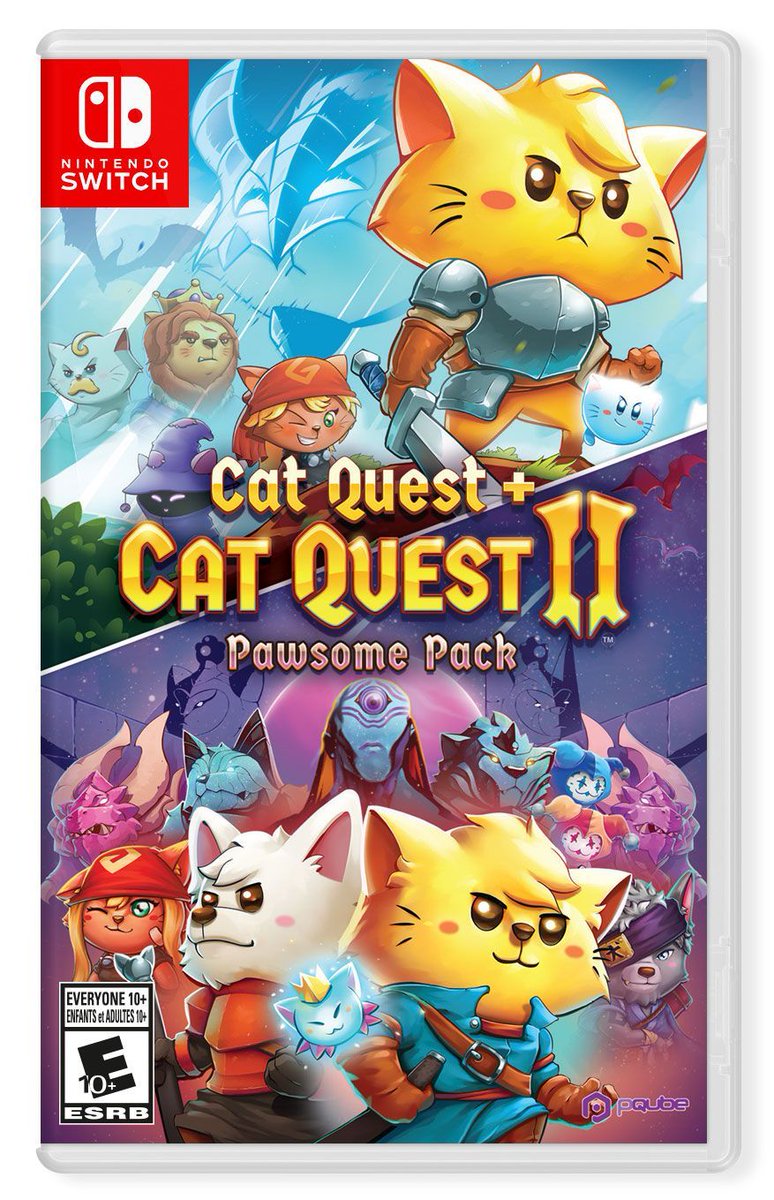 VideoGamesPlus_'s tweet photo. RE-STOCK ALERT!
CAT QUEST 2 FOR NINTENDO SWITCH FROM @PQubeGames HAS ARRIVED. $39.99CAD!
https://t.co/Gn1bh2m58H
INCLUDES CAT QUEST 1&2 ON THE SAME CART!
PUURFECT WAY TO SPEND A WEEKEND! WILL YOU GO ON A CAT-VENTURE?
#meow #CATQUEST2 #VGPRESTOCKS #Switchcorps #NSW #Nintendo https://t.co/BHtsn2R132