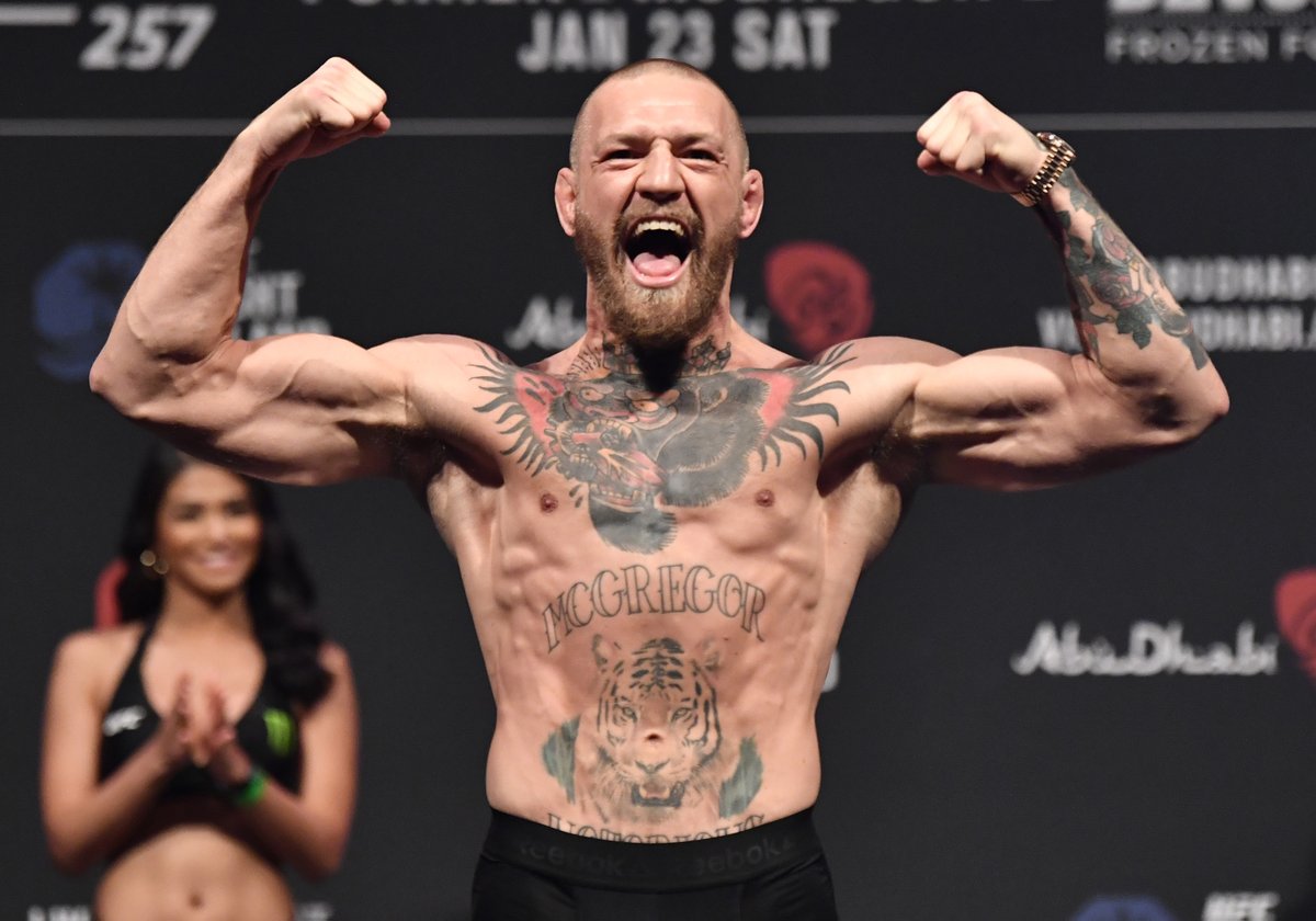 Three. Weeks. #UFC264

[ <a href="/TheNotoriousMMA/">Conor McGregor</a> ]