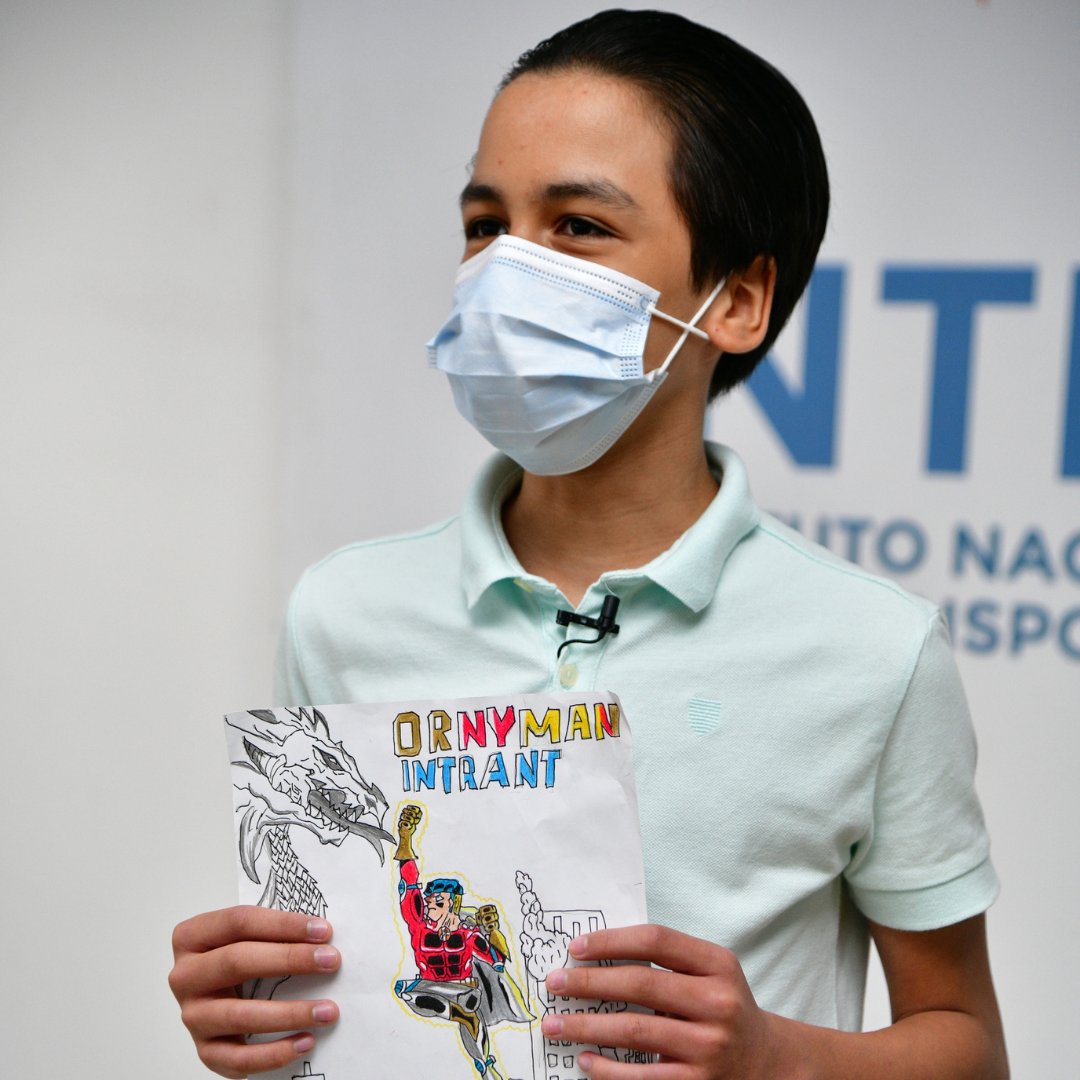 INTRANT_RD's tweet photo. 🏆Ganadores categoría de 10 a 14 años:

🥇Abner Alaniz Perdomo
1er. lugar: (1 bici, Cuenta Ahorro Divertido RD$2,000 y alcancía).
🦸🏽‍♂️#OrnyMan

🥈Maya Mensen
2do. lugar: (1 tablet, Cuenta Ahorro Divertido RD$1,500 y alcancía).
🦸🏽‍♀️#ElectriGirl. https://t.co/N8yDyUFHwz