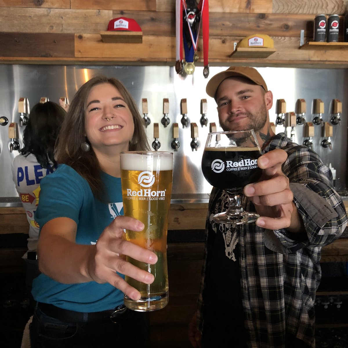 RedHornBrew's tweet photo. 🍻🚨NEW BEER ALERT @ PARMER!!! 🚨🍻

Cultivating Mass our collab with @TPBEERS 

Central Texas Kolsh.

We’ll let you guess which one is which! https://t.co/T3XtizFR8Z