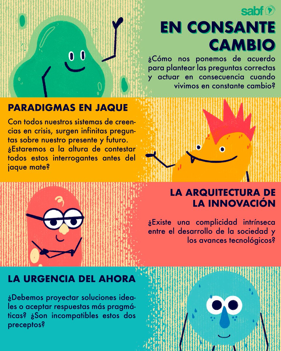 💭 What are your thoughts on the topics for this edition?

💯 Visit apply.sabf.org.ar and complete your application before June 20th!

 💭 ¿Qué opinas acerca de los temas de esta edición?

💯 ¡Visita apply.sabf.org.ar y completa tu aplicación antes del 20 de junio!