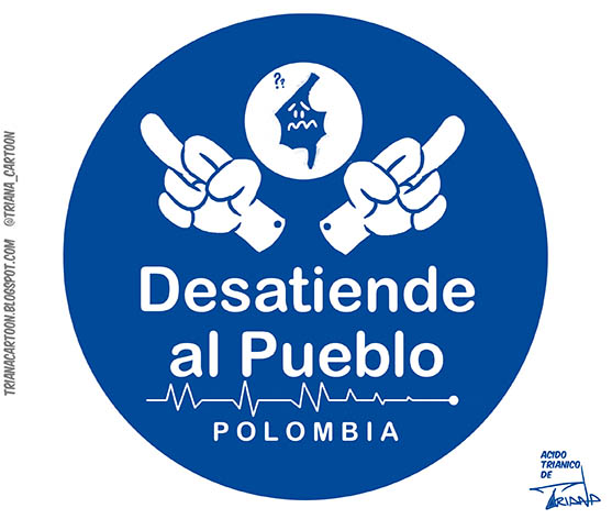 Triana_cartoon's tweet photo. #Atención #ultimahora Defensoría del pueblo estrena logo y todo porque hoy es... #Viernes #Colombia #defensordelpueblo #protestas #ColombiaSOS #Colombia #ParoNacional #renunciedefensor #carloscamargo #Justicia #CaricaturaDelDía #duque #ViolenciaPolicial #ParoNacional18J https://t.co/iwzoN96tFp
