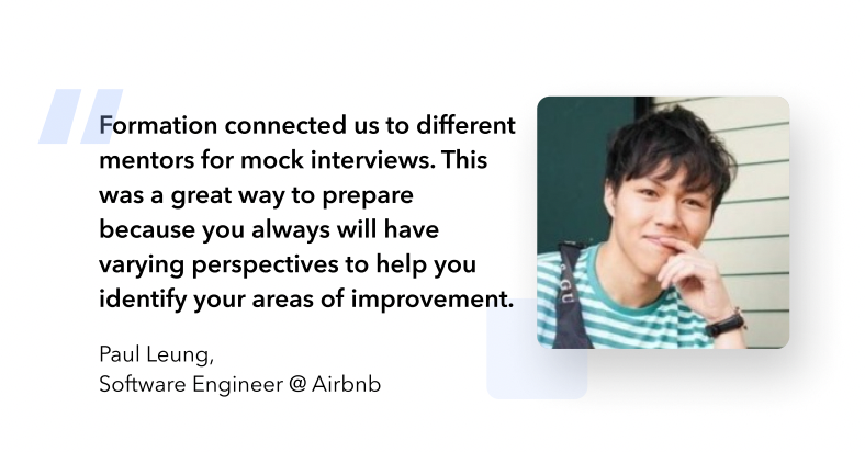 formation_dev's tweet photo. In this week’s #FormationFriday, we’re featuring one of our alumni! A common question we get asked is, “How does Formation help me prepare for interviews?” and so we wanted to share an answer from Paul who participated first hand! 

Apply today! https://t.co/Objbg8abSz https://t.co/E3smPUXqYM