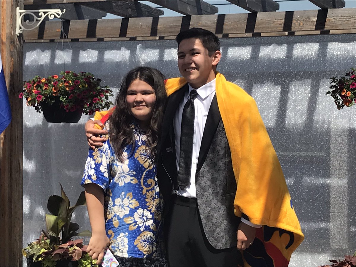 barrsec's tweet photo. It was a privilege to host our District’s Aboriginal Grad Ceremonies today. @Kamloops_SD73 https://t.co/WYvDYfdSVA