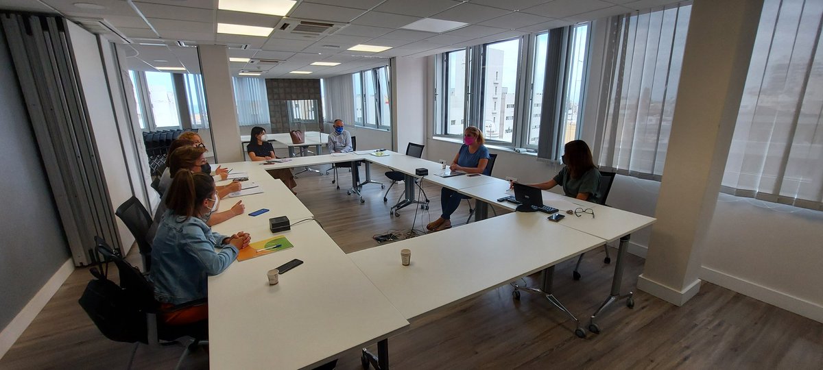 Caminar juntos para avanzar en el camino, esa es la clave. Interesante reunión con <a href="/AAdepsi/">Asociación ADEPSI</a> <a href="/APROSU/">APROSU</a> <a href="/APADISASOC/">APADIS</a> <a href="/plenacanarias/">Plena inclusión Canarias</a> y <a href="/Cermi_Estatal/">CERMI Estatal</a> Poner sobre la mesa problemas, soluciones y propuestas para mejorar los servicios destinados a personas con #discapacidad.