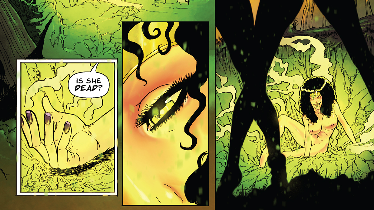 Who's up for some #lesbianzombies? Grab Lesbian Zombies from Outer Space here: gumroad.com/products/mRZu #comics #horror #comedy