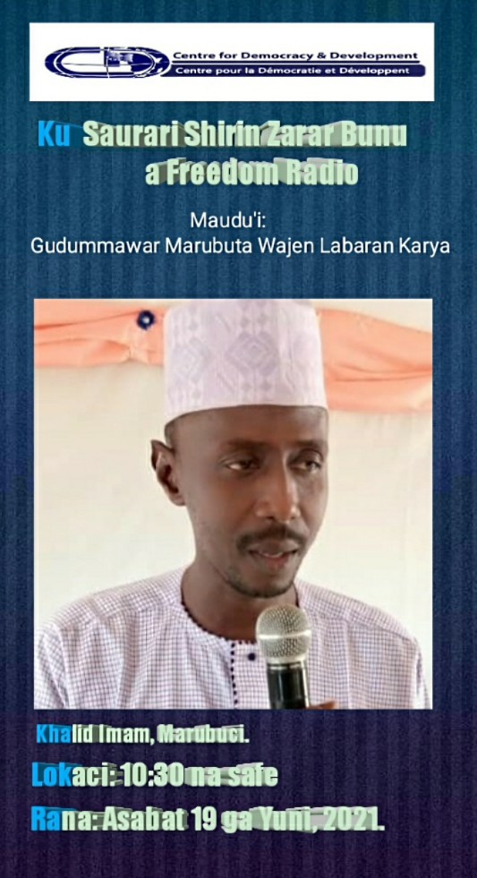 CDDWestAfrica_H's tweet photo. Gobe shirin #ZararBunu zai tattauna da marubuci Khalid Imam kan rawar da Marubuta za su taka wajen magance #LabaranBogi. Ku kasance da mu da misalin karfe 10:30 na safe. Kuna iya rubuta mana taku gudummawar a wannan shafi. Mu hada hannu dan magance labaran karya @hackyayandy https://t.co/uYDFtxpzji