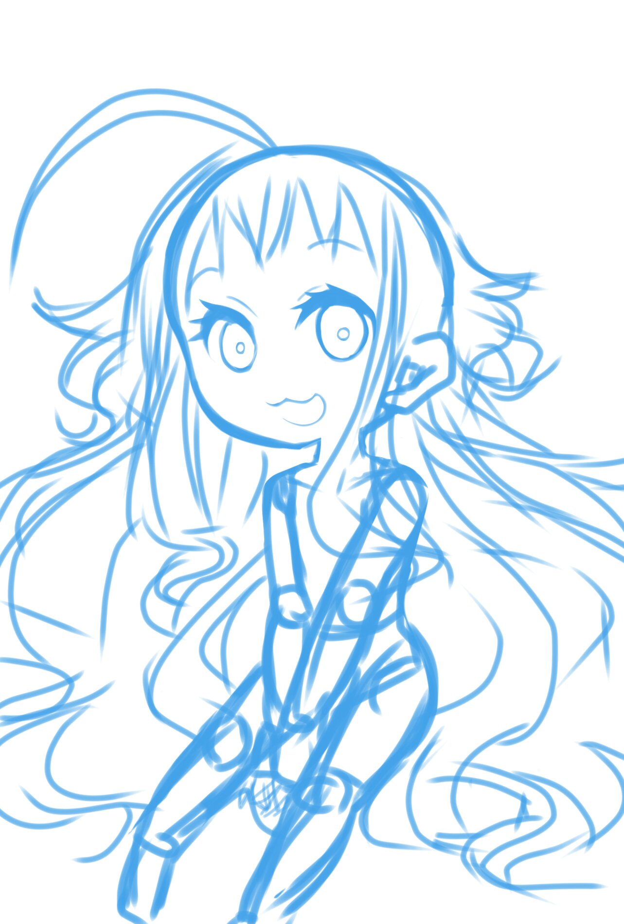 れな お仕事募集中 創作 ラフ アイビスを使ってるのですがアプデの影響なのか動作が重く カクカクしてしまい全く線画が欠けなかったのでラフのみ 因みに元のあたりは黒い方でもっと汚かったりします デジタルイラスト イラスト 創作 オリキャラ