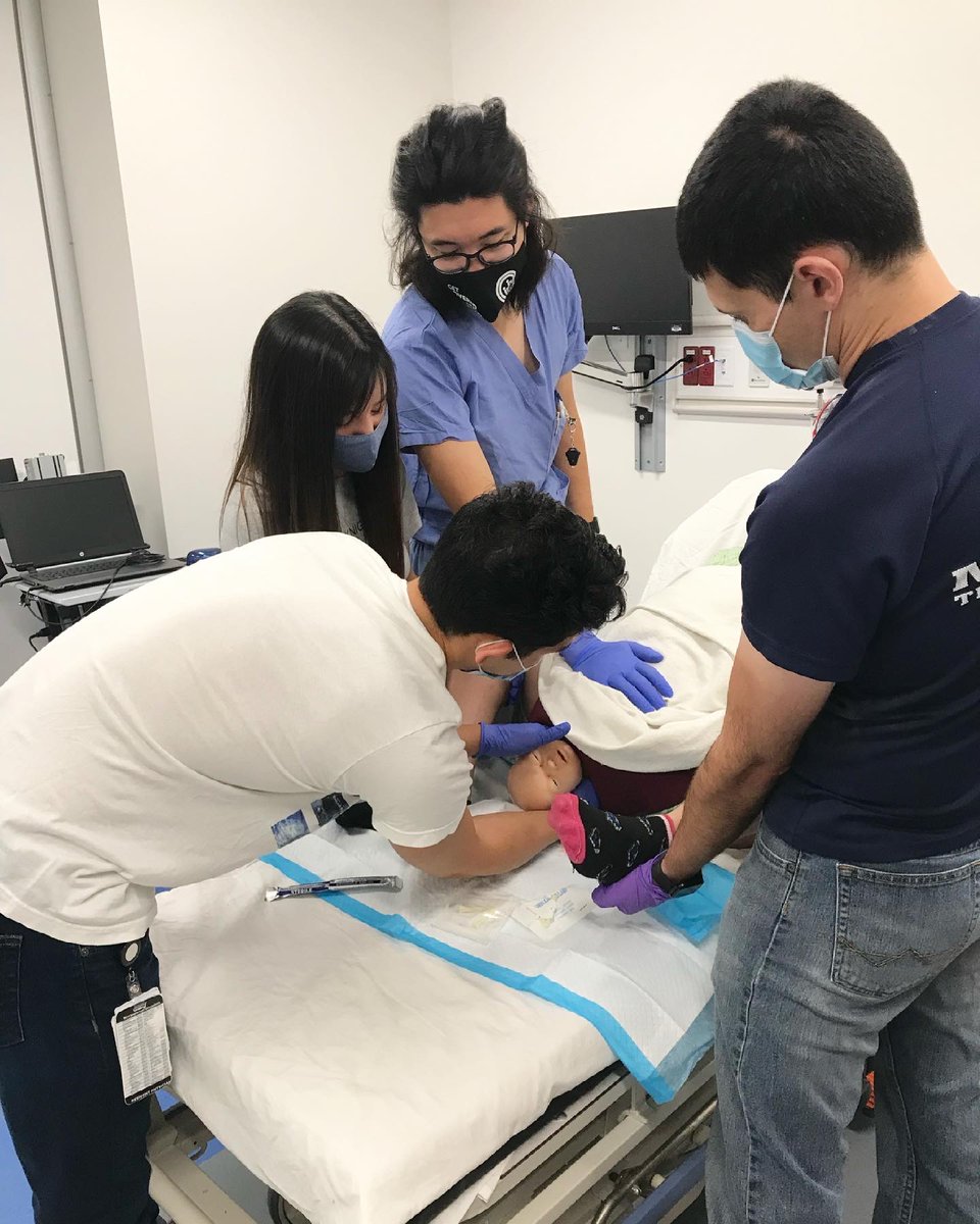emriverside1's tweet photo. 🤰🏻High yield OBGYN #Simlab day 👶🏻 Thanks to the new @UCRSoM  state of the art simulation lab! #shoulderdistocia #perimortemcsection #preeclampsia #neonatalresuscitation #postpartumhemorrhage #emriverside #emergencymedicine #simulationlab #ucriversideschoolofmedicine #ucrsomcspc https://t.co/fAkXJxxkFP
