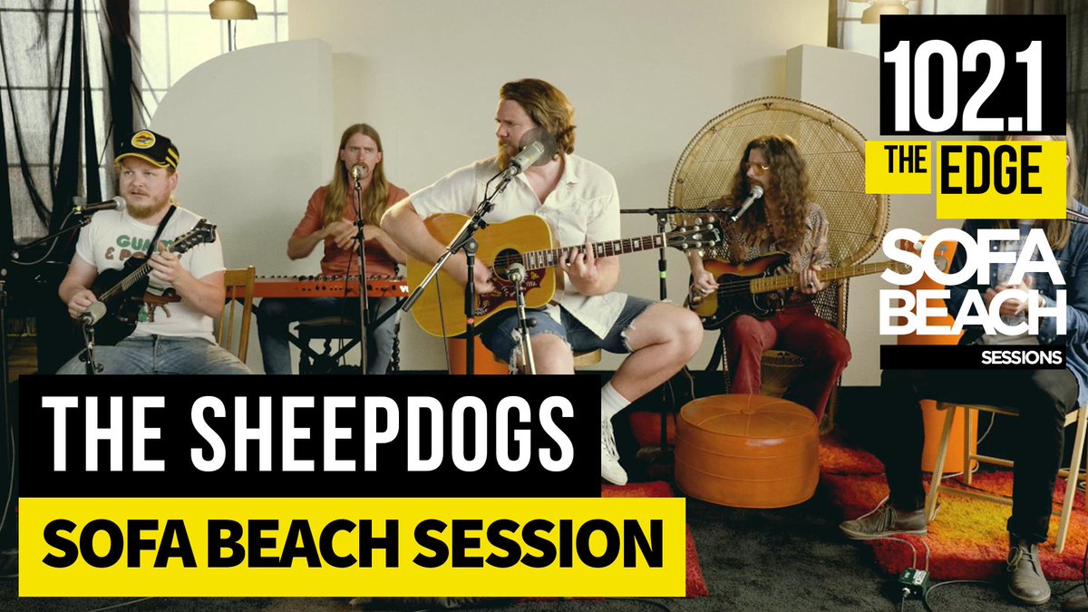the_edge's tweet photo. Ewan and Ryan of @thesheepdogs hang out with @meredithgeddes to talk about and perform songs from their latest EP, #NoSimpleThing
Watch here: https://t.co/0D1ErH6aai
#thesheepdogs #sofabeachsession https://t.co/7dKGwLiCfL