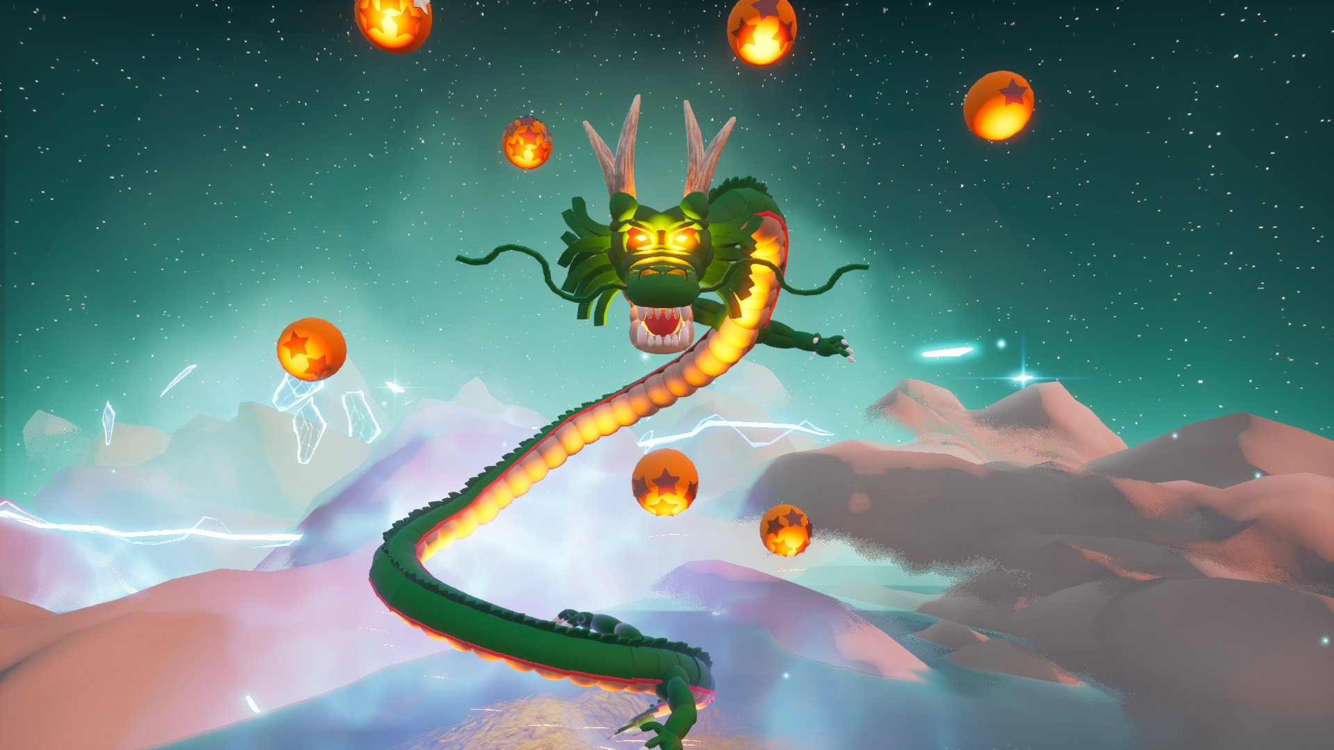 Shenron Dragon Ball X Fornite iPhone Phone HD Wallpaper #9260g