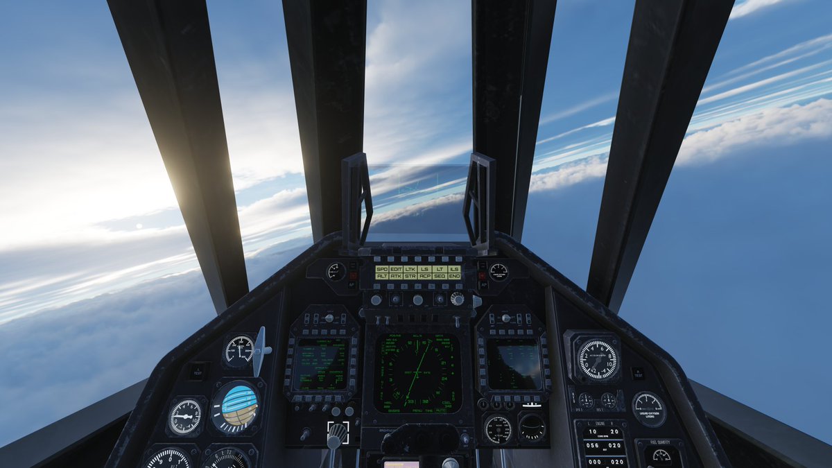 6THVFW's tweet photo. 40 Year Anny First Flight of F-117 in #dcsworld #nighthawk40 https://t.co/hv6PyYmM7f