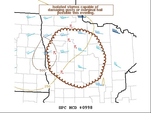 Recent #thunderstorm development will likely continue this afternoon and evening across northern #Minnesota.

A few #severe gusts or isolated severe #hail may occur with the stronger storms.

#MNwx #Fargo #Brainerd #Bemidji #Hibbing https://t.co/ceQN6cC8qK