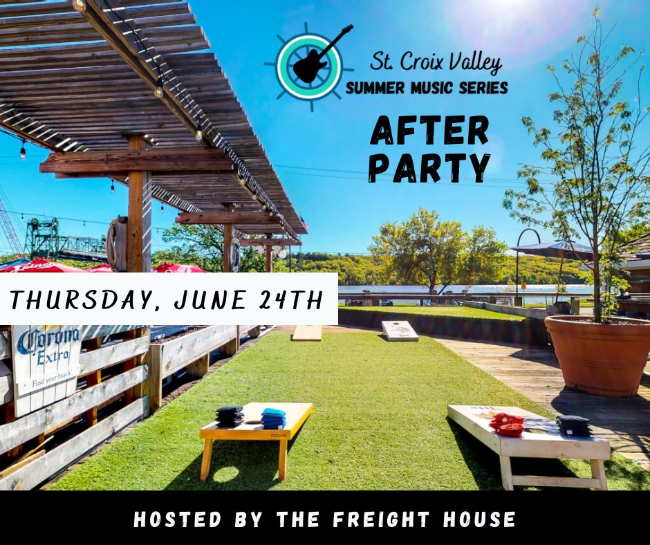 CroixSummer's tweet photo. Thursday nights in Stillwater just keep getting better!
Following our concert with the Church of Cash, the Freight House will be hosting an after party. See you there ๐๐
Still need tickets? Get โem here:
https://t.co/9PYZPwRczV
#MinnesotaSummer #FreightHouse #Stillwater https://t.co/yqInglZcps