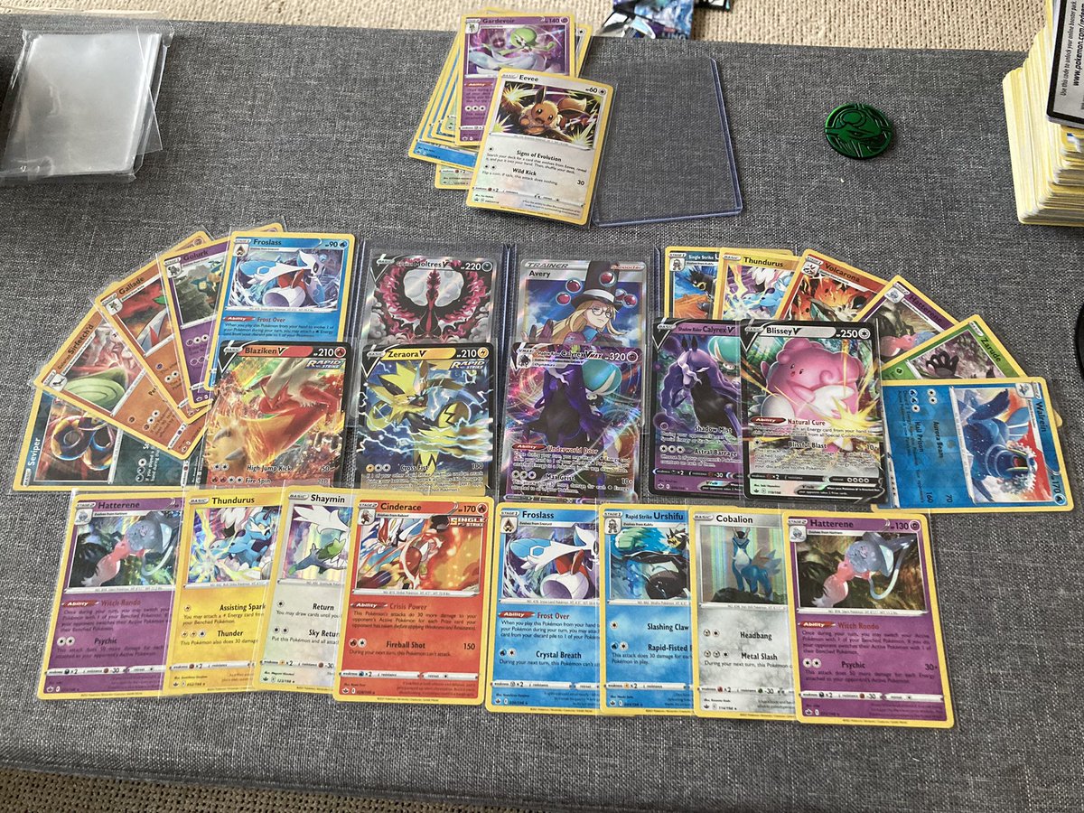 AshsTCG's tweet image. Opened a booster box today, got my biggest chase card! #Poképulls