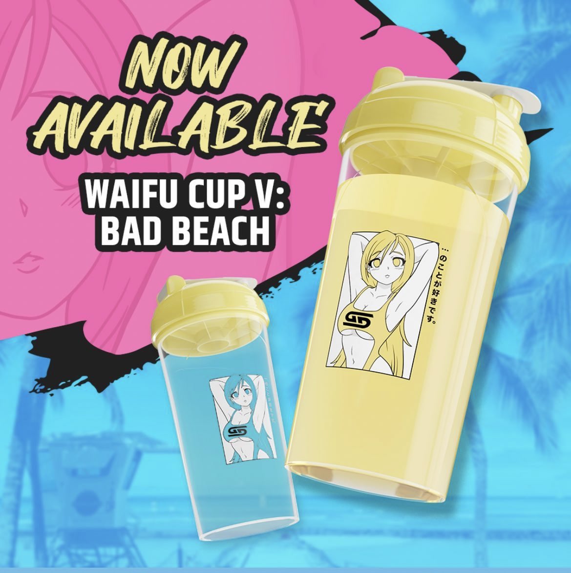 Waifu Cup V: Bad Beach Shaker from #GamerSupps! 