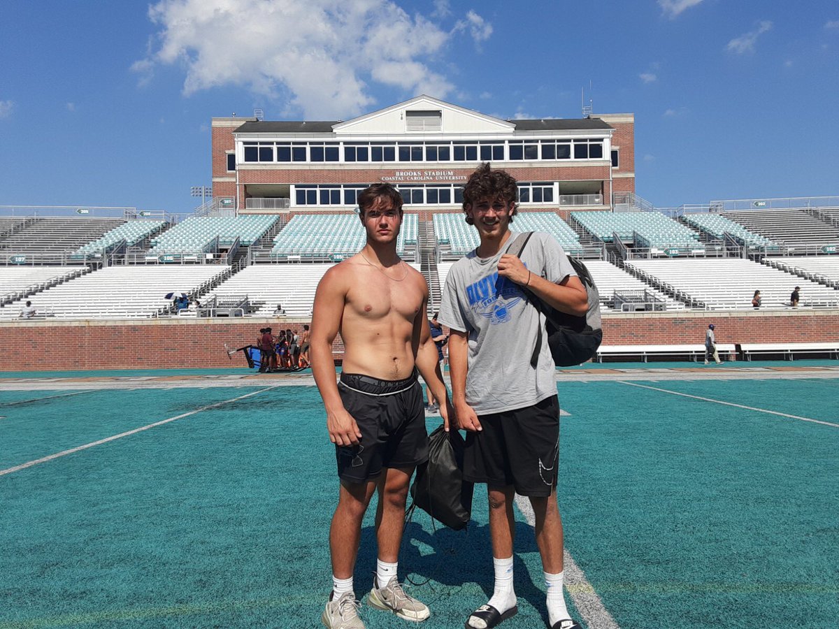 Coach___Mac's tweet image. Chris Stancarone 2nd Team All-Long Island 
Jack Pendergrass sophomore 57 tackles 9 for a loss and 2 sacks. 
Went down to Costal Carolina to show case there talents in front of the coaching staff great first day.