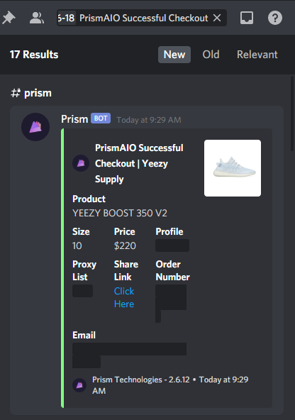 michaelvisuals's tweet photo. Something light perhap. 

@ProxerHQ 
@PrismAIO 
@KodaiAIO 
@destroyerbots https://t.co/ou0e9ens3h